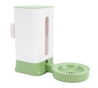 BAOFUYA Abreuvoir Automatique pour Animaux de Compagnie, Cage Suspendue, Bouteille d'eau de 1,5 L, Conteneur d'eau pour Animaux de Compagnie, pour Chiens, Chats, Lapins D'intérieur (Green)