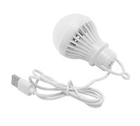 BAOFUYA Ampoule LED USB 5W avec Crochet, Lumière de Secours Multifonctionnelle, éclairage Blanc Brillant Portable pour le Camping et l'extérieur