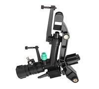 BAOFUYA Arroseur de Pelouse à Bascule Réglable à Double Buse, Tête D'arrosage à Impact Rotatif à 360 Degrés avec Pulvérisation d'eau Flexible pour L'irrigation des Fermes et des Vergers