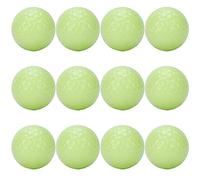 BAOFUYA Balles de Lumineuses, Balles de de Nuit Lumineuses pour Les Sports de Nuit avec Fluorescence Brillante, Double Couche Fluorescente Longue Durée