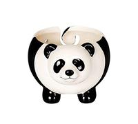 BAOFUYA Bol de Fil à Tricoter Panda en Céramique, Stockage de Fil, Accessoire de Crochet Décoratif pour Les Maisons et Les Artisans