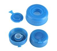BAOFUYA Bouchons de la Cruche à Eau Réutilisables, Scellant Fort, Facile à Visser, Bouchons de Bouteille Anti-flasch, 5pcs par Paquet, en Matière Plastique de qualité Aliment