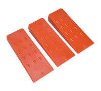 BAOFUYA Cales d'abattage à Pointes 3 Pièces, Outils d'exploitation Forestière en Plastique Durable, Guident Les Arbres en Toute sécurité avec Une Meilleure Adhérence, Idéales pour Les Tâches de