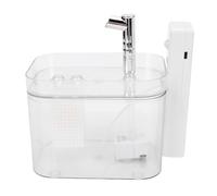 BAOFUYA Chat Fountain Water, Calme 1,5 L de Grande capacité Circulture de Filtrage Distributeur d'eau Automatique pour Chiens Chiens à L'intérieur