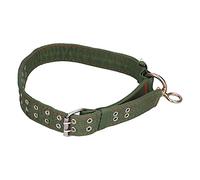 BAOFUYA Collier de Bétail de Canva Doppelrau -Loch -deign Portant Une Courroie de Traction Animale Résistante pour Le Bétail (Grande Taille (24x18,5 cm / 9,4 x 7,3 Pouces))