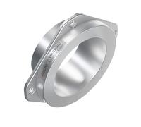BAOFUYA Couplage de Ventilation de Sécheuse Magnétique, Anti-érosion 304 en Acier Inoxydable Réduisez le Bruit fixé Fixation du Sèche-little étanche à Air étanche.