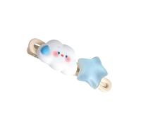 BAOFUYA Des Nuages mignons étoiles Des Cheveux pour Femmes, orné de Nuages et d'étoiles Charmants, Utilisation Polyvalente, Matériaux Premium, Application Large, Style à la Mode, Cheveux en