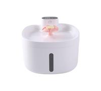 BAOFUYA Dispensateur de la Fontaine d'eau pour Animaux de Compagnie, 2,6 L Capacité Trois Modes de Circulation pour Les Habitudes de Consommation Intérieure des Chats