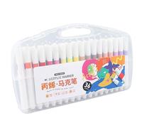BAOFUYA Divers Marqueurs de Peinture Couverture Forte et Forte pour les Artistes Professionnels 36 Couleurs
