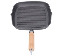BAOFUYA Eisenstab Pan Pan Pannelisation pour la Cuisson du Steak de Bacon pour Poêles à Gaz