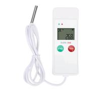BAOFUYA Enregistreur de Données de Température, LCD à Haute Précision Afficher L'enregistreur de Température avec Sonde Numérique pour le Congélateur à Effet de Serre Industriel