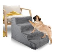 BAOFUYA Escaliers pour Chiens Amovibles, Espace de Nettoyage Facile à Nettoyer Conception de Pliage Conception Anti-Glissement Stable étapes d'animal de Compagnie Rampe pour canapé