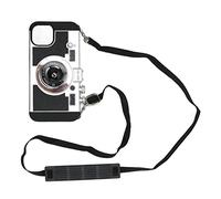 BAOFUYA Étui de Téléphone de Caméra Vintage pour 13, Conception Unique Caméra 3D avec Sangle Amovible, Protection, Idéal pour Les Caméramans, Facilement Accessible, Style Unique en Son Genre,