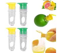 BAOFUYA Extracteur de Jus à Vis Compact 4 Pièces, Filtre intégré Jus Efficace et Rapide Largement utilisé Presse-citron Manuel à Vis pour Orange