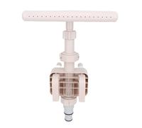 BAOFUYA Fontaine de Piscine, PVC Au-Dessus du Sol Sprinkler Sprinkler Waterfall Fountain for Garden Spa Relaxation Coolin