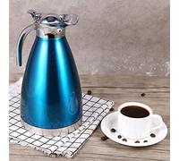 BAOFUYA Gandage en Alliage de Zinc Robuste Thermo Pot Coffee Ta thé avec Isolation Sous Vide, Idéal pour les Activités de Plein Air (1.5L)