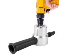 BAOFUYA Grignoteuse en Métal, Outil de électrique Portable à Double Tête pour Droite et Courbe, Réglable à 360 Degrés pour la Production de Tôles et la Réparation Automobile
