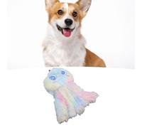 BAOFUYA Jouet pour Chiens de Méduse en Peluche, Jouet de Mastication de Dentition Interactive Farci pour Un Soulagement D'ennui de Chien Moyen (Pink)