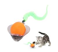 BAOFUYA Jouets pour Chiens Interactifs, Aliments Automatiques Dispensant Une Balle de Saut à Roulement Intelligent Multifonctionnel pour Les Chiens