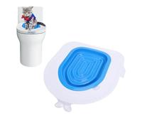 BAOFUYA Kit D'entraînement des Toilettes pour Chats, Conception D'étape D'étape Réglable Non Glissante Hygiénique Universelle Professionnelle