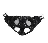 BAOFUYA Lunettes de Course de Chevaux, Boucliers de Protection des Yeux en Fine Respirante Anti-Sable Noirs pour Une Utilisation en Extérieur par Temps Chaud