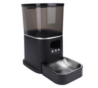 BAOFUYA Mangeoire Automatique pour Chat, Grande capacité 6L, Facile à Installer, Mangeoire Automatique pour Animaux de Compagnie avec Contrôle Intelligent par Application pour Chats et