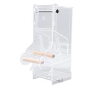 BAOFUYA Mangeoire pour Cage à Oiseaux sans Gâchis, Mangeoire Automatique pour Perroquets, Accessoires de Cage pour Perruches, Pinsons, Tourtereaux, Perruches et Plus Encore
