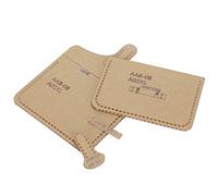 BAOFUYA Modèle Acrylique de Sac de Cartes, Outil de Fabrication de Cuir Durable, Modèle de Coupe Polyvalent pour les Projets de Portefeuille de Sac à Main de Bricolage