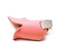 BAOFUYA Muselière pour Chien en Silicone - Boucle Réglable - Forme de Canard Respirante - Correction du Comportement Doux pour l'entraînement à la Marche, Le Toilettage des Petits Chiens - Taille S