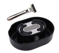 BAOFUYA Nettoyant de Rinçage pour Rasoirs, le Rinçage Manuel Efficace pour Rasoir Empêche les éviers Sales Obstrués pour la Plupart des Rasoirs à Main