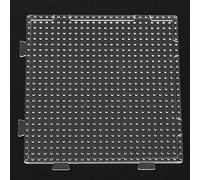 BAOFUYA Perler Perles Gabarit de Plaque, Forme Géométrique Transparente | Perles à Repasser Alimentaires pour Enfants, Design Léger et Portable, Jouet de Reconnaissance des Couleurs, Compatible 2,6