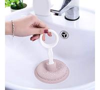 BAOFUYA Piston à Main, Outil de Dragage de Tuyau d'aspiration Puissant, Petits Pistons Faciles à Utiliser pour Le Nettoyage de l'évier de Cuisine et de la Salle de Bain (Pink)