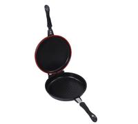 BAOFUYA Poêle à Gril Double Face, Cuisinière Antiadhésive, Machine à Sandwich grillé, Ustensiles de Cuisine pour la Cuisine à Domicile, Fournitures de (Ronde)