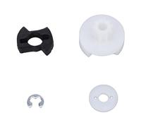 BAOFUYA Poulie de Moteur D'embrayage de Machine à Coudre, Kit de Poulie de Courroie de Moteur ABS 9 Dents pour Machine à Coudre Industrielle 3333 3337 3342 M3220