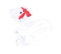 BAOFUYA Préparez Votre Animal pour Vous Amuser avec Ce Costume de Cuisine pour Les Animaux (M)