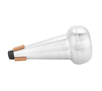 BAOFUYA Professional Premium Pro Trombone Mute Aluminium Alloy Straight Mute for Tenor Trombones Warmth and Tone Tone Silent Practice Portable Design Lightweight