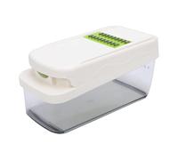 BAOFUYA Râpe CutterHachoir à Oignon Professionnel pour Cuisine avec Récipient Hachoir à Légumes, Hachoir Légumes Mandoline