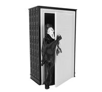 BAOFUYA Récipient à Pop-corn, Seau à Pop-corn Réutilisable avec Fantôme Effrayant D'Halloween pour Soirée Cinéma, Fête de Carnaval