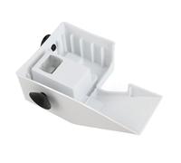 BAOFUYA Robuste animé de la Plate-Forme Commune pour 8-Cles Blanc - Reptiles Blancs de 5 Pouces de Large de 2,6 pour Les Lézards, Tortues Faciles à Nettoyer