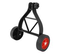 BAOFUYA Roues de Support Réglables du Herbe et Résultats de Efficaces, Contrôle Flexible pour Différents Terrains, Fer/Plastique, 1 Ensemble