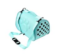 BAOFUYA Sac de Transport Pliable en EVA pour Animaux de Compagnie, Doux et Respirant, approuvé par Les Compagnies Aériennes, pour Grands, Moyens et Petits Voyages, Camping, (LMaximum 7,5 kg)
