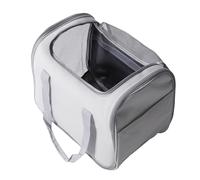 BAOFUYA Sac de Voyage pour Chat, Sac de Transport Pliable à Côtés Souples avec Bandoulière et Coussinet Détachable pour Chiot Chaton de Moins de 15lb (Type Chaud d'hiver)