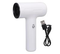 BAOFUYA Sèche-peinture Rechargeable, Sèche-cheveux de Voyage Réglable, Souffleur D'air pour Aquarelle, Fournitures Artisanales en Résine D'art Fluide (WHITE)