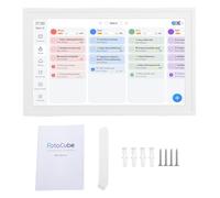 BAOFUYA Smart Calendrier Numérique, HD écran Tactile Calendrier électronique Corvée Graphique avec APP pour les Familles Occupées de Planification (blanc pur)