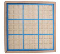 BAOFUYA Sudoku Puzzle Game Board Logique Formation Jeu d'échecs, Bois de Hêtre Sudoku Puzzle Game Board Éducatif Logique Casse-tête Jouet pour Enfants Développement du Cerveau Interaction