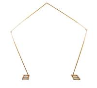 BAOFUYA Support D'arrière-Plan d'arc en Métal, Décoration de Cadre d'arc de Mariage Intérieur et Extérieur pour Fête d'anniversaire de Mariage, Cérémonie de Réception-Cadeau pour bébé