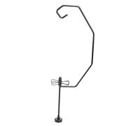 BAOFUYA Support de Lanterne de Camping, Poteau de Lampe Portable en Fer Robuste, Support de Lumière Réglable de 35 Cm pour la Randonnée, la Pêche, les Activités de Plein Air