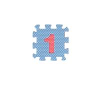 BAOFUYA Tapis de Jeu Puzzle imbriqué, Tapis de Puzzle éducatif en Plastique avec Alphabet et Chiffres, 36 Pièces pour l'apprentissage et Le Jeu des Tout-Petits