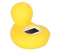 BAOFUYA Thermomètre Flottant en Forme de Canard pour Piscine et Bain, Matériau ABS, Alarme de Température Haute et Basse, Mesure de l'eau 0-140F, Outil d'eau de Bain pour bébé