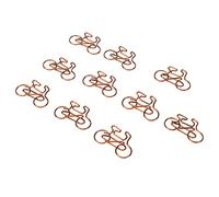 BAOFUYA Trombones Mignons 100 Pièces Trombones Drôles, Clips de Processus de Galvanoplastie Antirouille pour les Bureaux, l'école à Domicile, la Classification des Documents, les Fournitures de